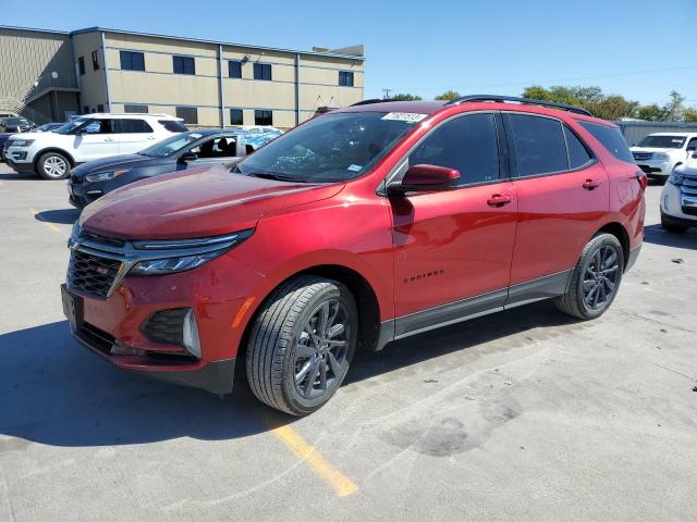 2GNAXWEV5N6144060 - 2022 CHEVROLET EQUINOX RS RED photo 1