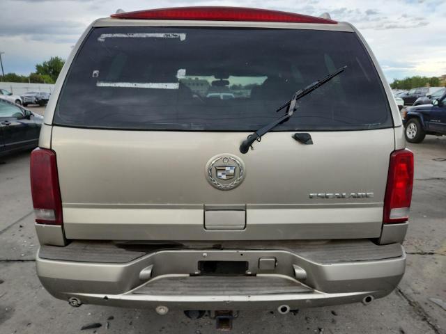 1GYEK63N53R174750 - 2003 CADILLAC ESCALADE LUXURY Dorado foto 6