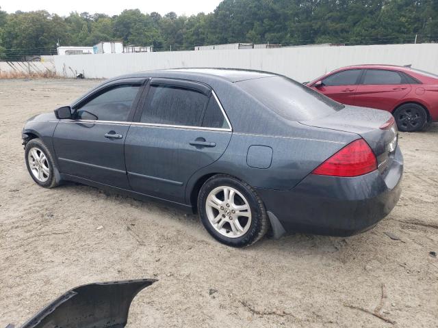 1HGCM56746A060841 - 2006 HONDA ACCORD EX BLUE photo 2