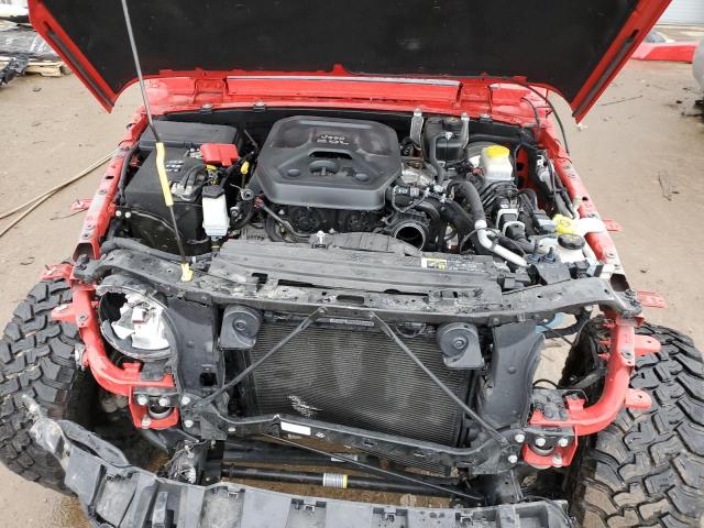 1C4HJXEN1LW115494 - 2020 JEEP WRANGLER U SAHARA RED photo 11