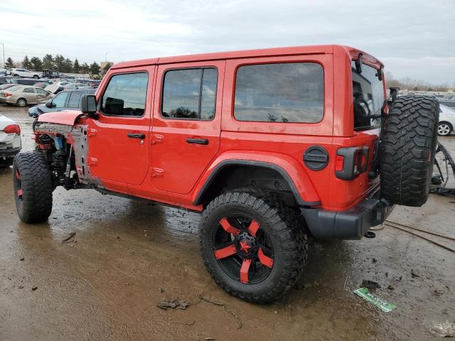 1C4HJXEN1LW115494 - 2020 JEEP WRANGLER U SAHARA RED photo 2