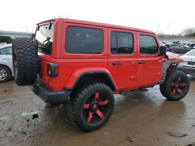 1C4HJXEN1LW115494 - 2020 JEEP WRANGLER U SAHARA RED photo 3