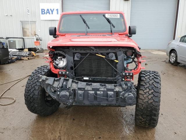 1C4HJXEN1LW115494 - 2020 JEEP WRANGLER U SAHARA RED photo 5