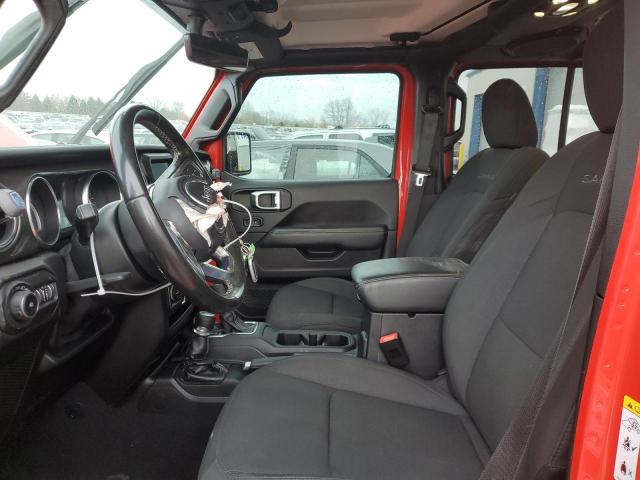 1C4HJXEN1LW115494 - 2020 JEEP WRANGLER U SAHARA RED photo 7
