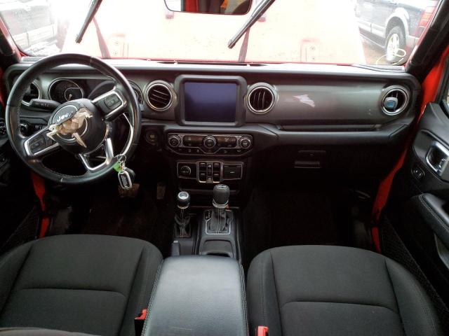 1C4HJXEN1LW115494 - 2020 JEEP WRANGLER U SAHARA RED photo 8