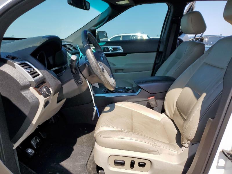 1FM5K7F97EGB78478 - 2014 FORD EXPLORER LIMITED თეთრი ფოტო 7