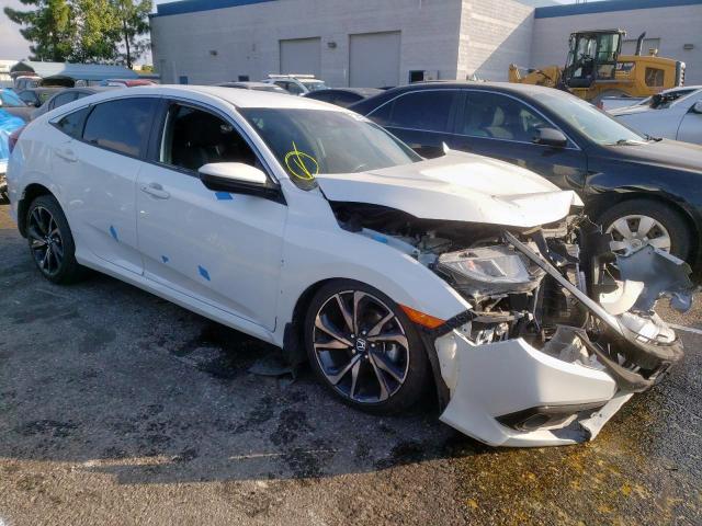 2HGFC2F84LH601276 - 2020 HONDA CIVIC SPORT 白色 照片 1