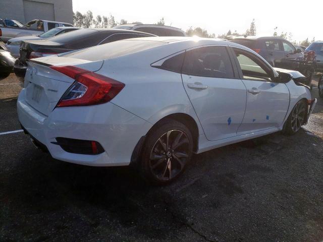 2HGFC2F84LH601276 - 2020 HONDA CIVIC SPORT 白色 照片 4