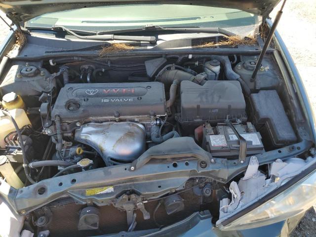 4T1BE32KX4U299159 - 2004 TOYOTA CAMRY LE GREEN photo 11