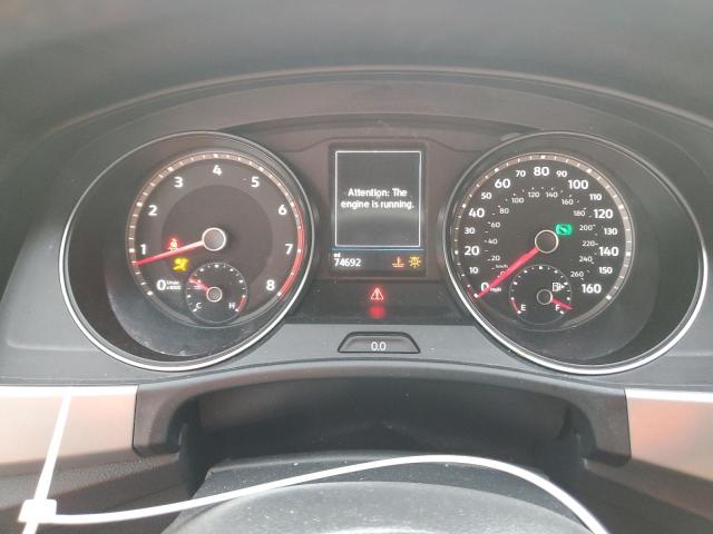 1V21E2CA3LC228873 - 2020 VOLKSWAGEN ATLAS CROS SE Черный фото 9