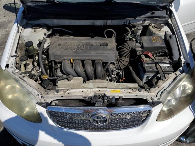 1NXBR32E15Z477007 - 2005 TOYOTA COROLLA CE Ақ фото 11