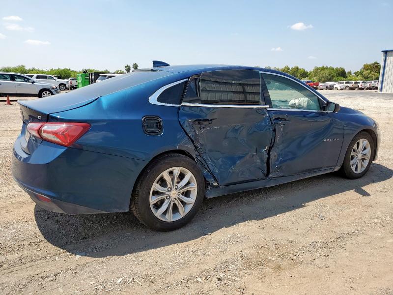 1G1ZD5ST0KF153681 - 2019 CHEVROLET MALIBU LT ლურჯი ფოტო 3