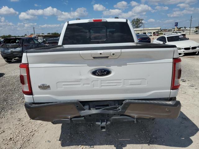 1FTEW1C5XMFA49369 - 2021 FORD F150 SUPERCREW WHITE photo 6