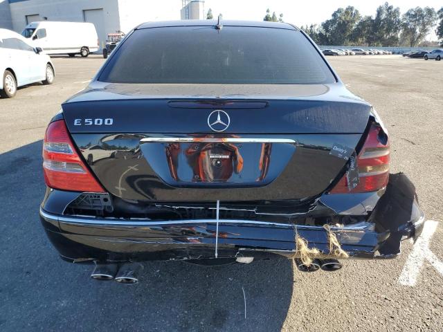 WDBUF70J36A821189 - 2006 MERCEDES-BENZ E 500 BLACK photo 6