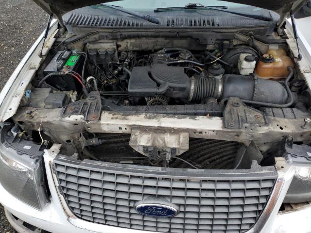 1FMPU16L23LC52356 - 2003 FORD EXPEDITION XLT WHITE photo 12