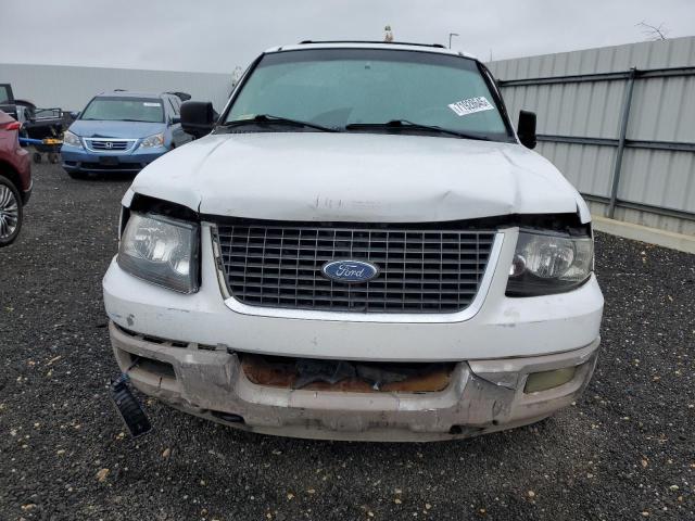 1FMPU16L23LC52356 - 2003 FORD EXPEDITION XLT WHITE photo 5
