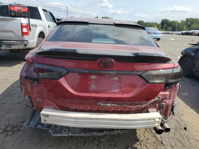 4T1B11HK2JU537105 - 2018 TOYOTA CAMRY L RED photo 6