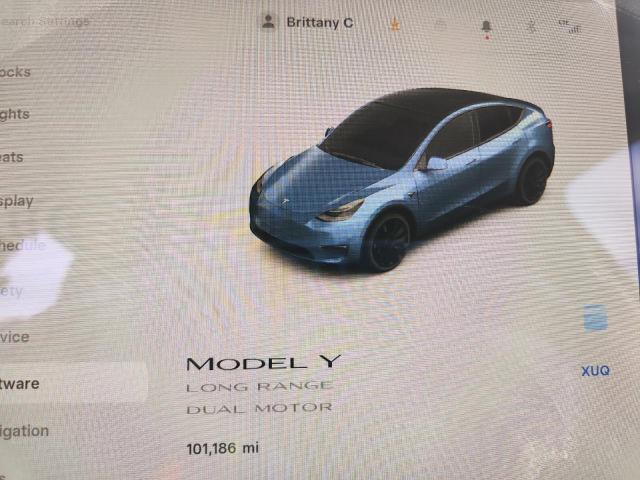 5YJYGDEEXMF282598 - 2021 TESLA MODEL Y GRAY photo 12