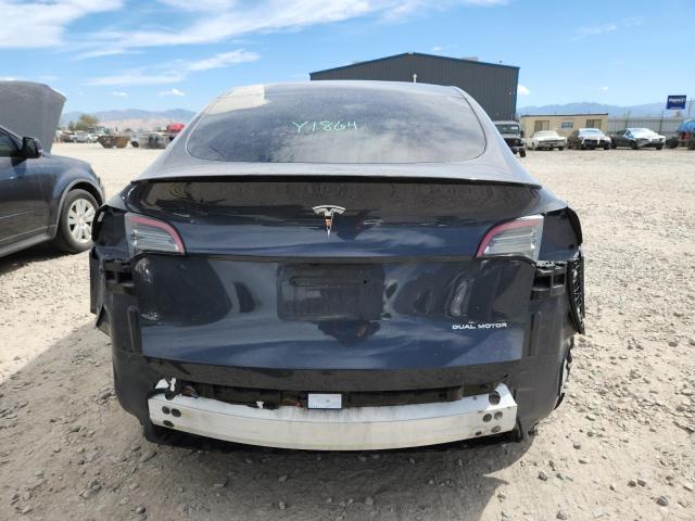 5YJYGDEEXMF282598 - 2021 TESLA MODEL Y GRAY photo 6