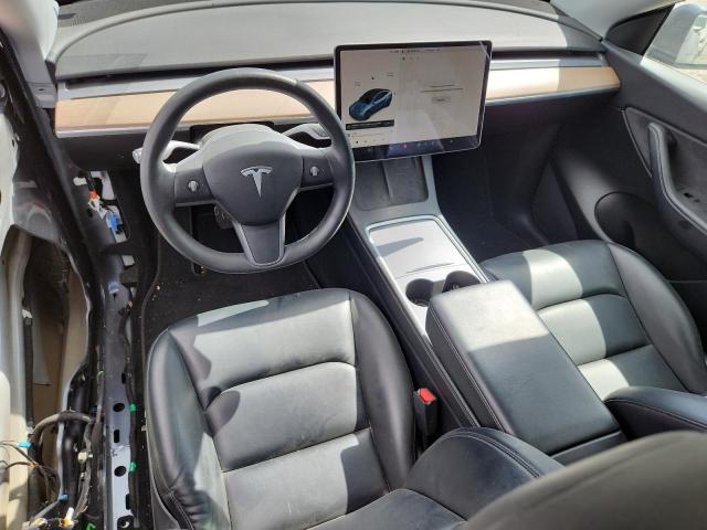 5YJYGDEEXMF282598 - 2021 TESLA MODEL Y GRAY photo 8