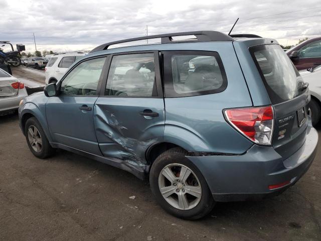 JF2SH6BC5AH905608 - 2010 SUBARU FORESTER XS Dəniz mavisi foto 2