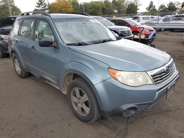 JF2SH6BC5AH905608 - 2010 SUBARU FORESTER XS TEAL photo 4