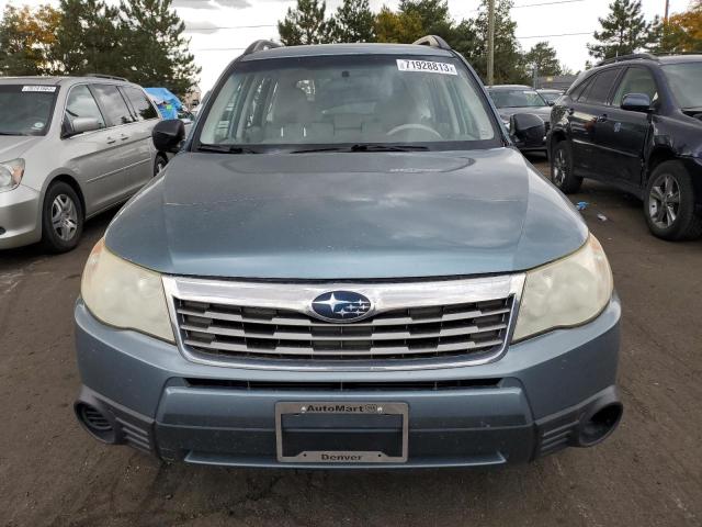 JF2SH6BC5AH905608 - 2010 SUBARU FORESTER XS Dəniz mavisi foto 5