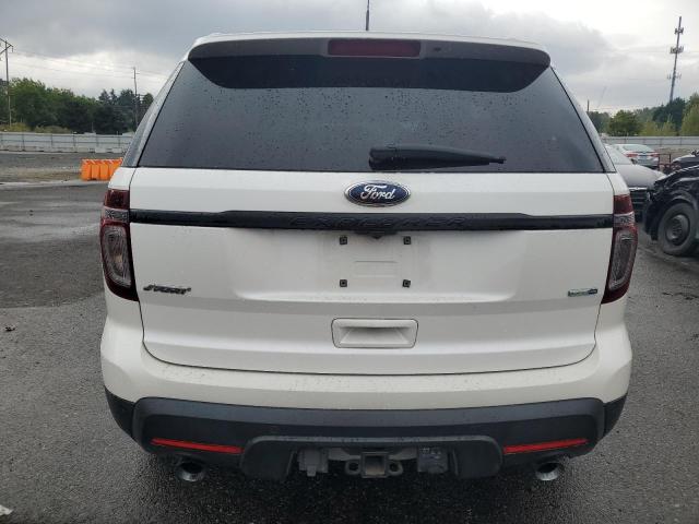 1FM5K8GT7DGB90046 - 2013 FORD EXPLORER SPORT 白色 照片 6