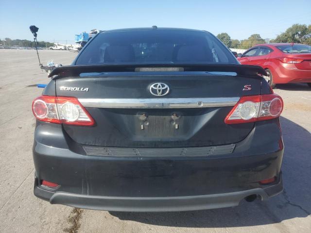 2T1BU4EE2BC748475 - 2011 TOYOTA COROLLA BASE BLACK photo 6