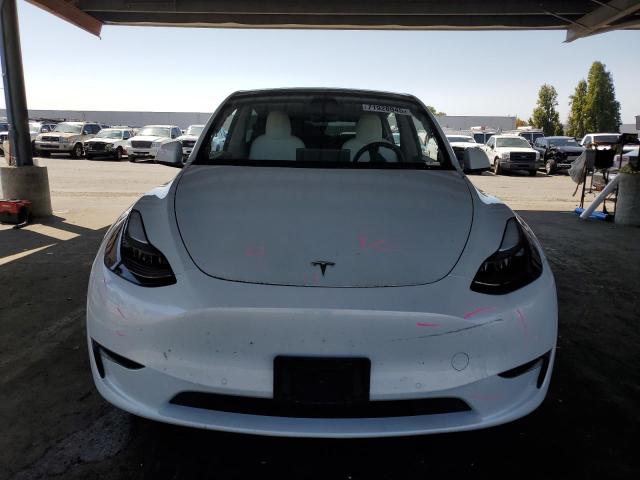 7SAYGDEF1NF340546 - 2022 TESLA MODEL Y WHITE photo 5