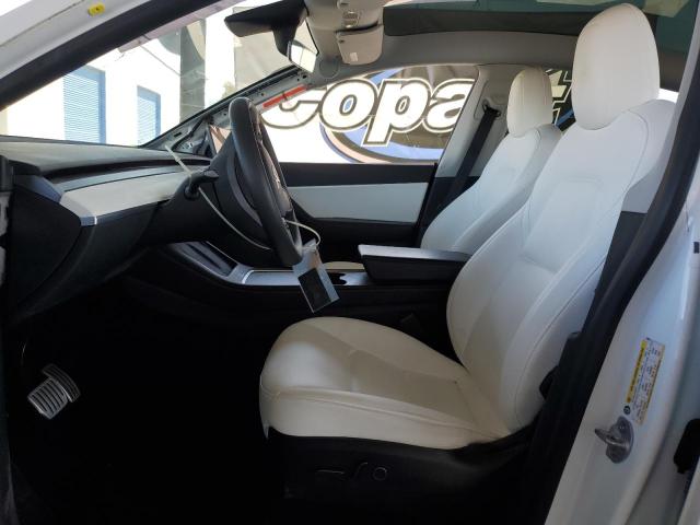 7SAYGDEF1NF340546 - 2022 TESLA MODEL Y WHITE photo 7