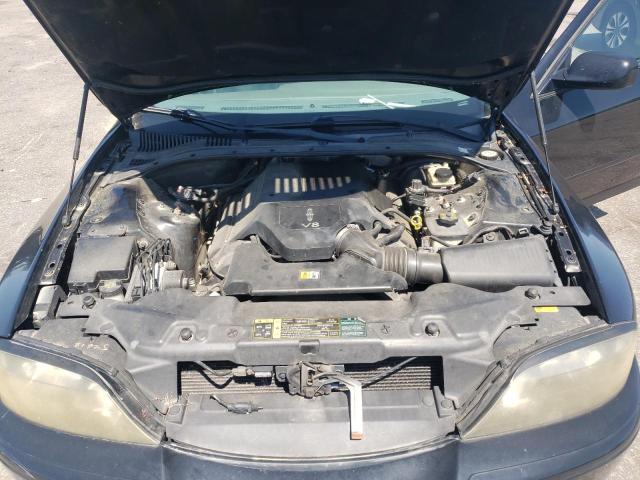 1LNHM87A56Y641185 - 2006 LINCOLN LS BLACK photo 11
