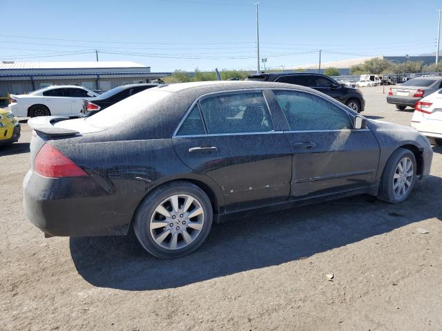 1HGCM66547A040370 - 2007 HONDA ACCORD EX BLACK photo 3