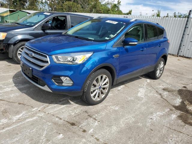 1FMCU9J94HUA81314 - 2017 FORD ESCAPE SE TITANIUM GRAY photo 1