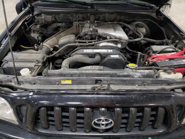 5TEGN92N64Z377273 - 2004 TOYOTA TACOMA DOUBLE CAB PRERUNNER BLACK photo 11