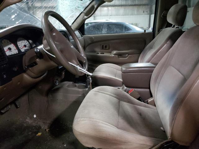 5TEGN92N64Z377273 - 2004 TOYOTA TACOMA DOUBLE CAB PRERUNNER BLACK photo 7