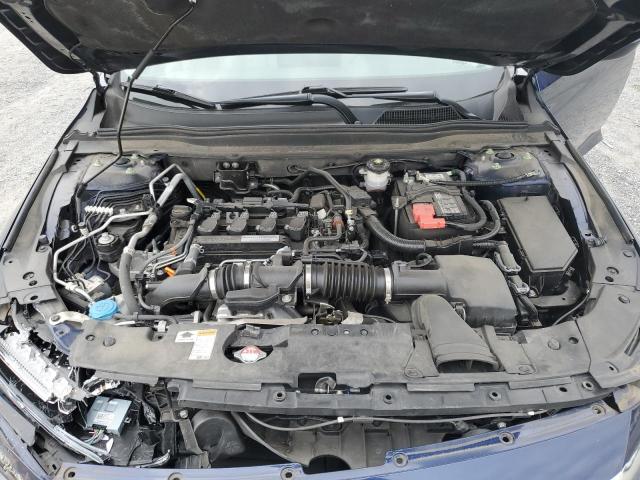 1HGCV1F41JA067850 - 2018 HONDA ACCORD EX BLUE photo 11