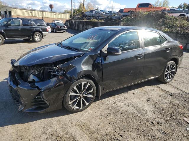 2T1BURHE7KC245145 - 2019 TOYOTA COROLLA L BLACK photo 1