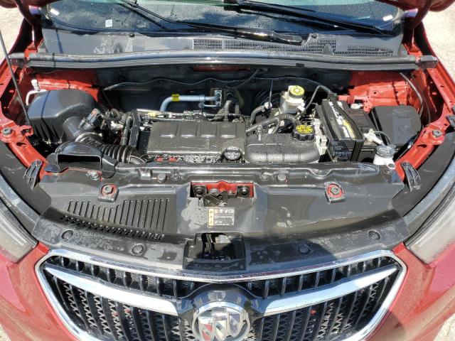 KL4CJASB7MB330821 - 2021 BUICK ENCORE PREFERRED წითელი ფოტო 12