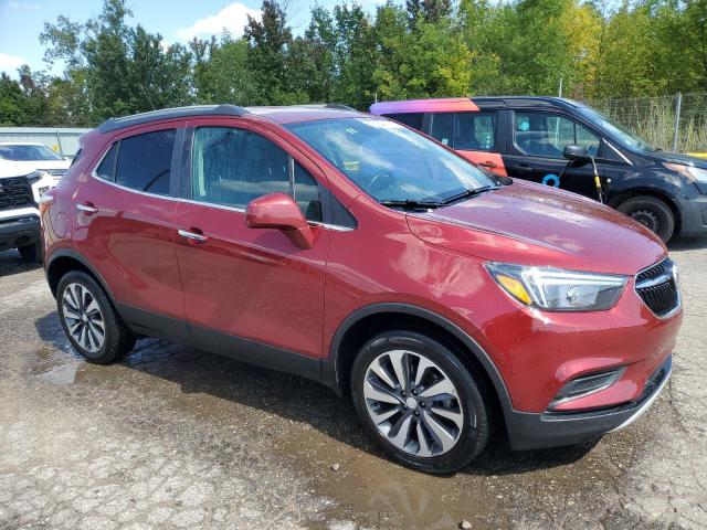 KL4CJASB7MB330821 - 2021 BUICK ENCORE PREFERRED წითელი ფოტო 4