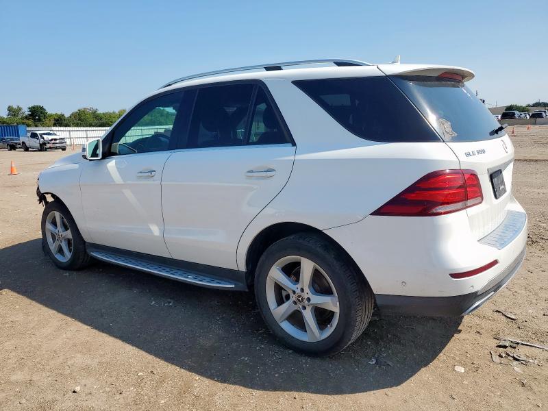 4JGDA5JB0JB027051 - 2018 MERCEDES-BENZ GLE 350 Ақ фото 2