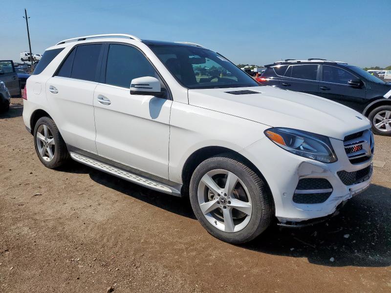 4JGDA5JB0JB027051 - 2018 MERCEDES-BENZ GLE 350 Ақ фото 4