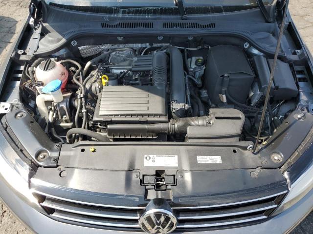 3VW2B7AJ1HM352528 - 2017 VOLKSWAGEN JETTA S Gris foto 11
