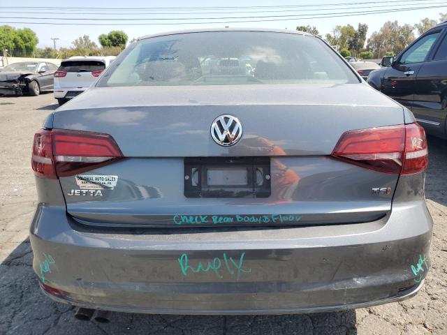 3VW2B7AJ1HM352528 - 2017 VOLKSWAGEN JETTA S Gris foto 6