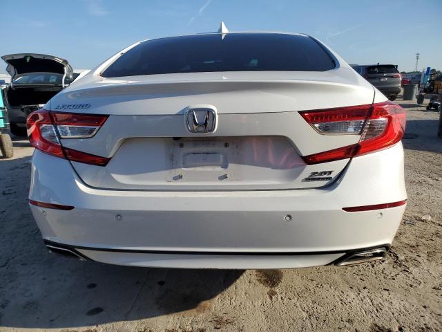 1HGCV2F96MA002448 - 2021 HONDA ACCORD TOURING WHITE photo 6