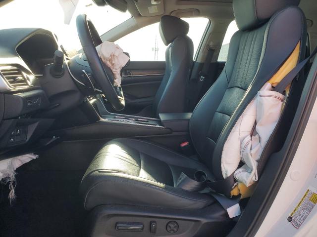 1HGCV2F96MA002448 - 2021 HONDA ACCORD TOURING WHITE photo 7