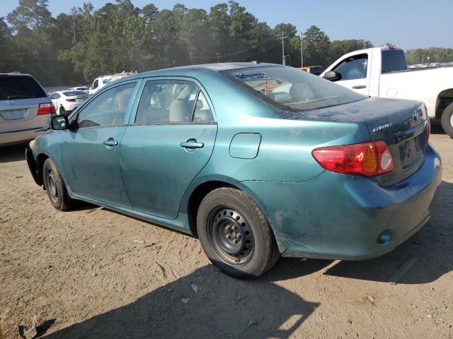 1NXBU4EE3AZ306253 - 2010 TOYOTA COROLLA BASE GREEN photo 2