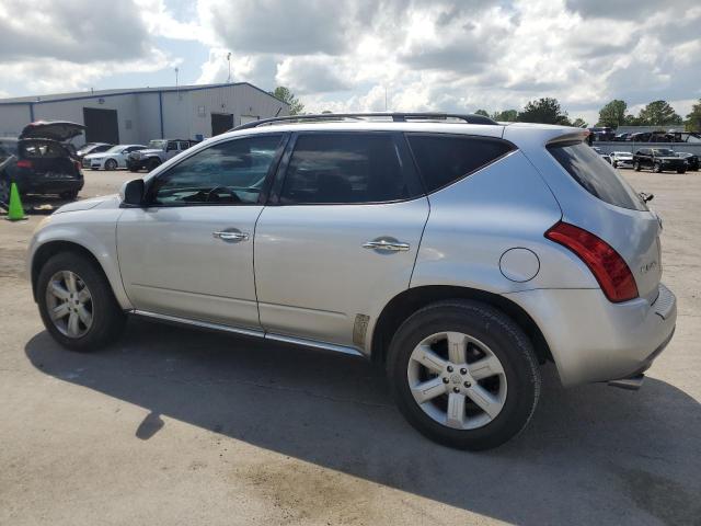 JN8AZ08T97W508181 - 2007 NISSAN MURANO SL SILVER photo 2