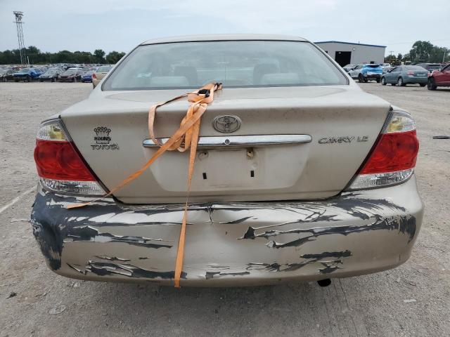 4T1BE30K66U642975 - 2006 TOYOTA CAMRY LE GOLD photo 6
