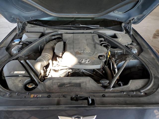 KMHGN4JE3FU096155 - 2015 HYUNDAI GENESIS 3.8L 蓝色 照片 11